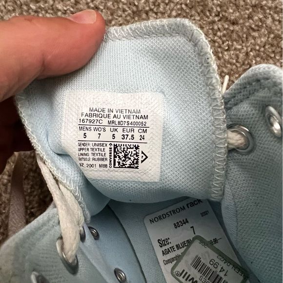 Converse High-Top Sneakers with Flame Design - Picture 6 of 6